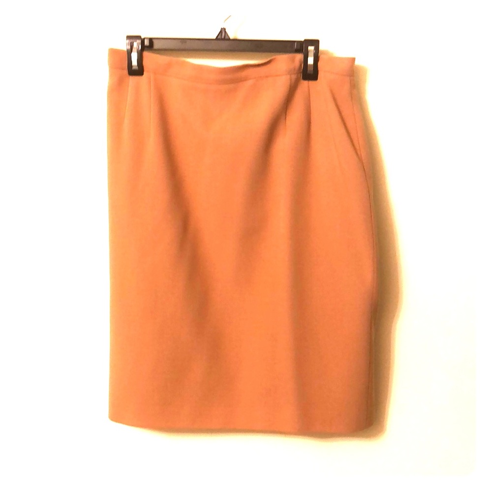 Giorgio Armani Le Collezioni camel pencil skirt